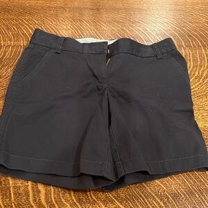Jcrew chino shorts navy size 4